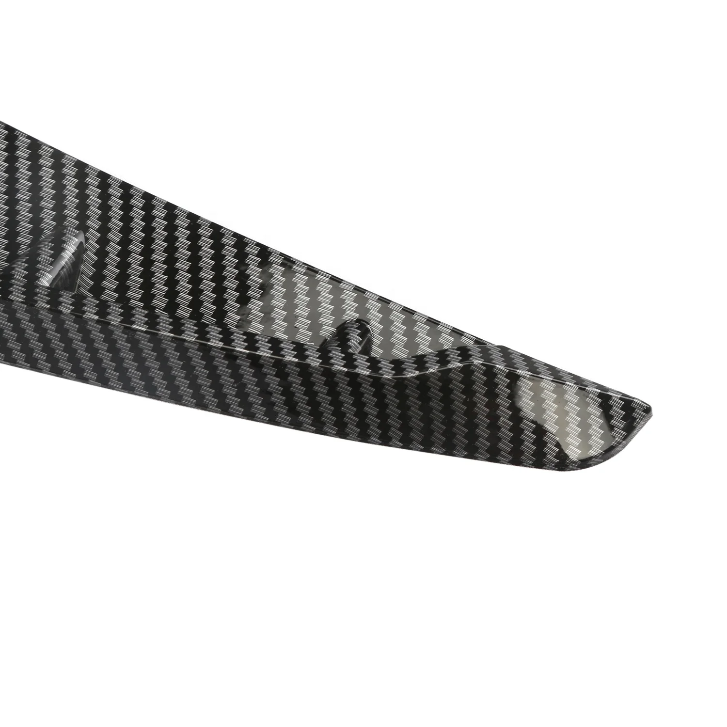 DTOUCH 2 pcs Universal Paste Carbon Fiber Look  Fender Car decoration Air Side Vent Air Flow Sticker