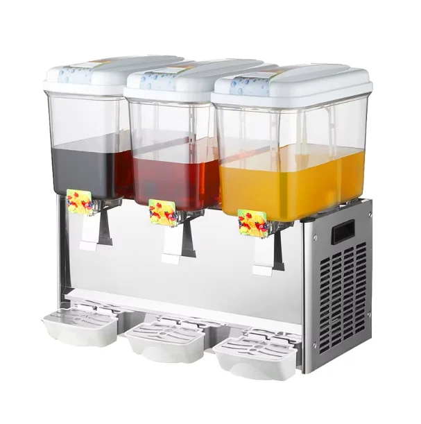 Automatic Cold And Hot Double Temperature Cold Drink Machine Commercial Juice Machine Single Double Cylinder Cold Drink Machine