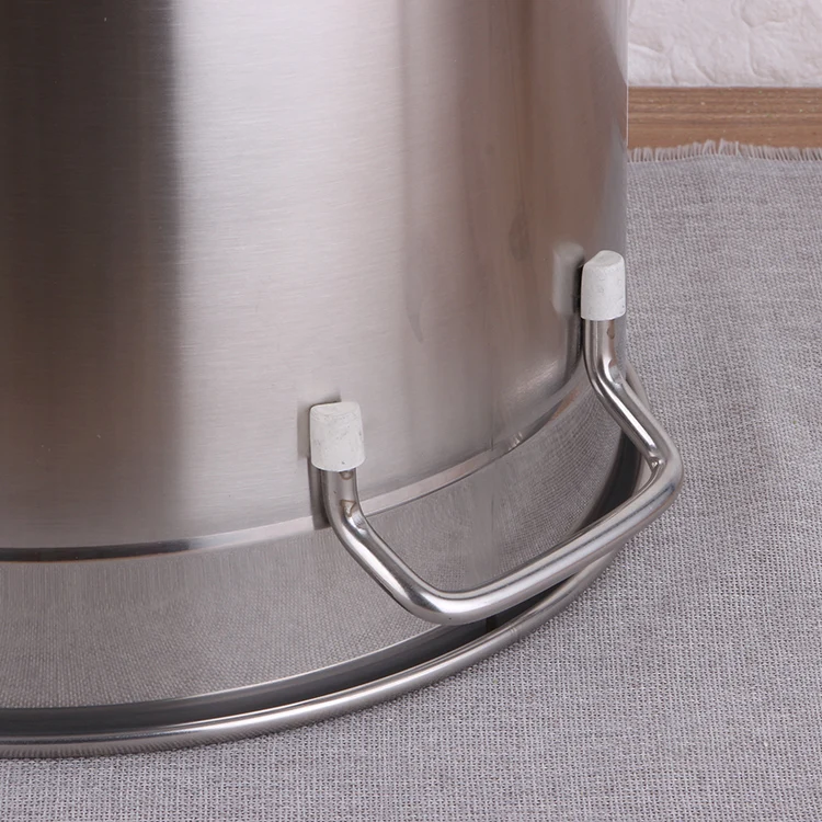 Stainless Steel 50L Big Size Insulation Barrel Big Pots for Cooking Induction Hot Pots Cooking Soup Stock Pots