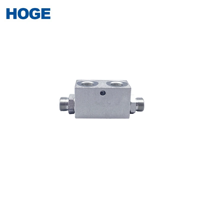 HOGE DIN2353 High Pressure Hydraulic Lock VBPDE G 1/4 -3/8 Double Pilot Operated Check Valve For Oil