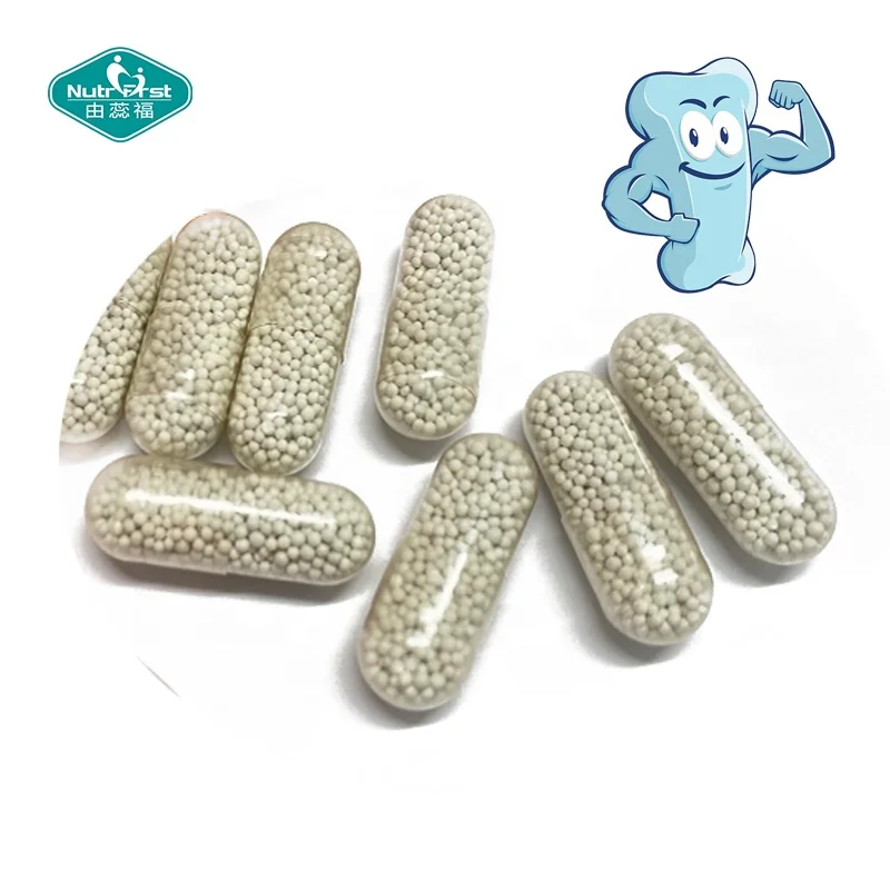 OEM ODM под заказ кальций, магний, цинк, витамин D3, гранулированные булавки с задержкой выпуска в капсулах VD3