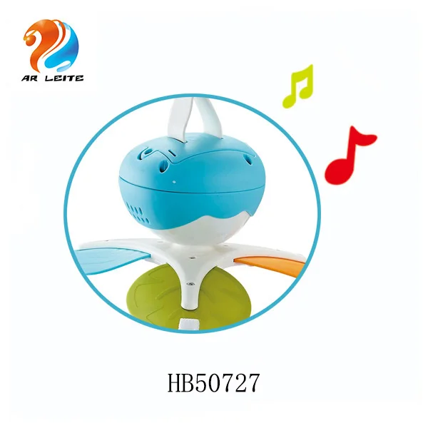 New design cheap baby bedside bell infant musical mobile crib hanging plush
