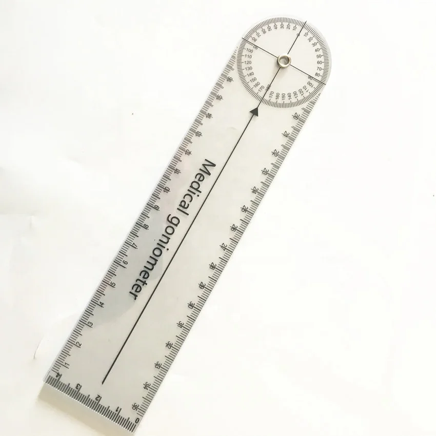Spinal medical goniometer Multi angle measuring ruler customer OEM