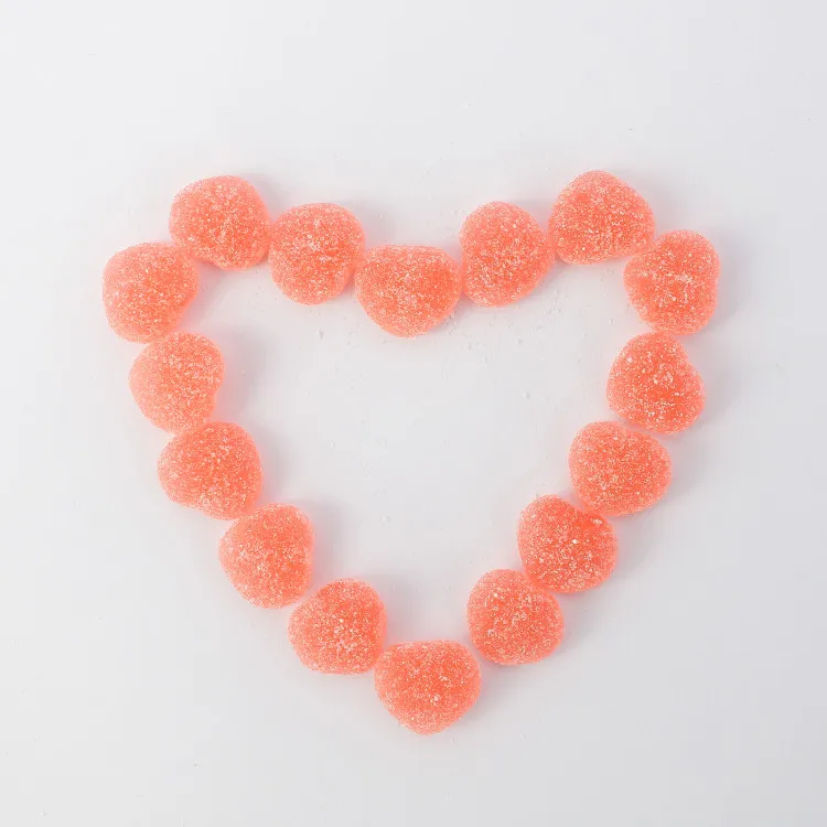 Hot selling mult-colored sweet gummy candy for wholesale