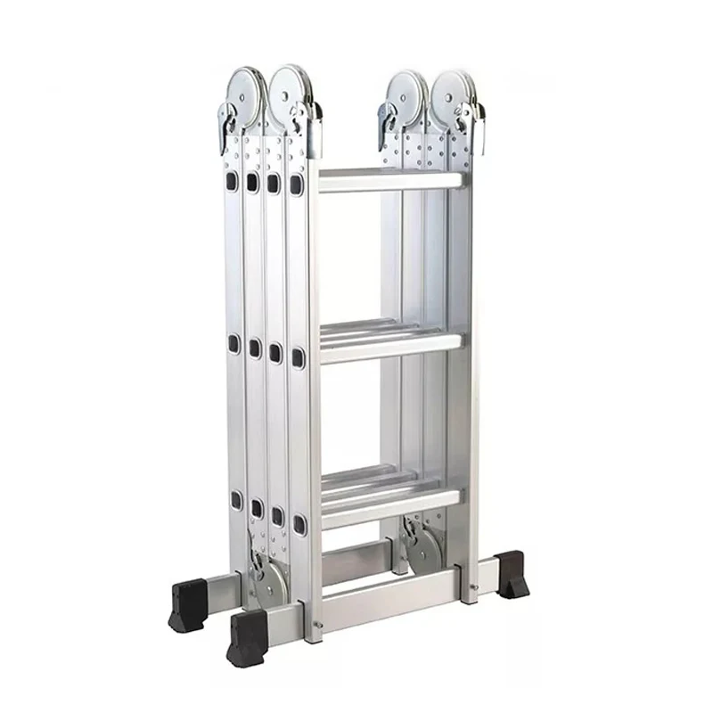 EN131 Foldable Multipurpose Combination Transformers Ladder 12 Steps For Home Use Multitask Ladder