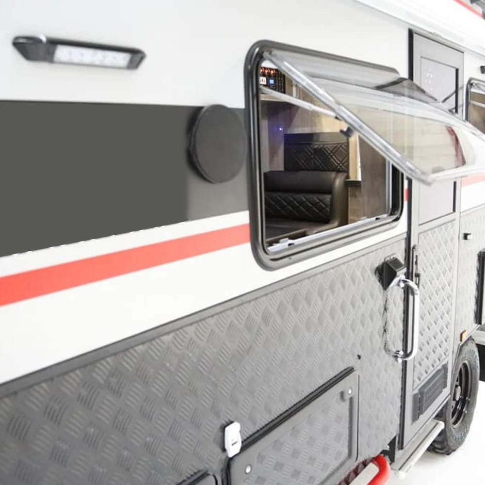 China factory price offroad trailer house caravan van camper car