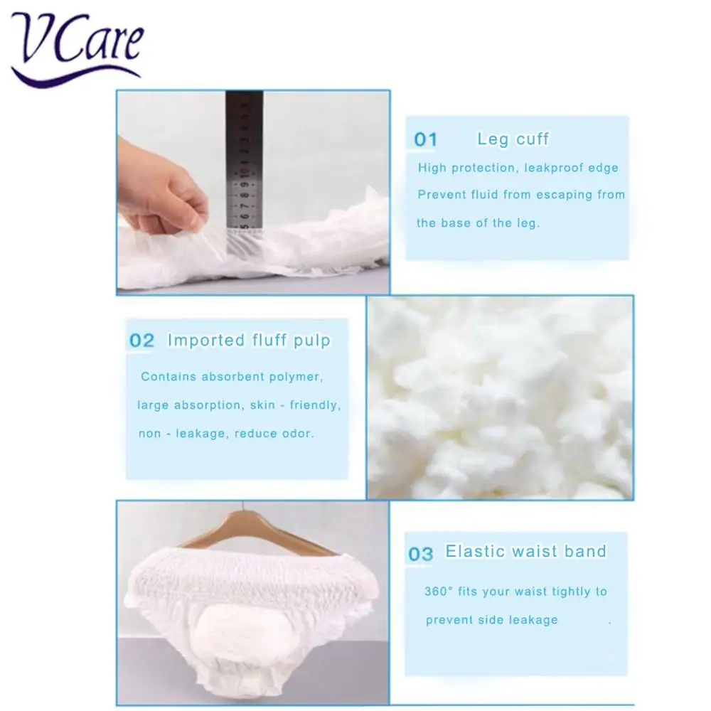 Adult Baby Diaper 6000ML High Absorption, Adult diapers Panties Printed In Indonesia