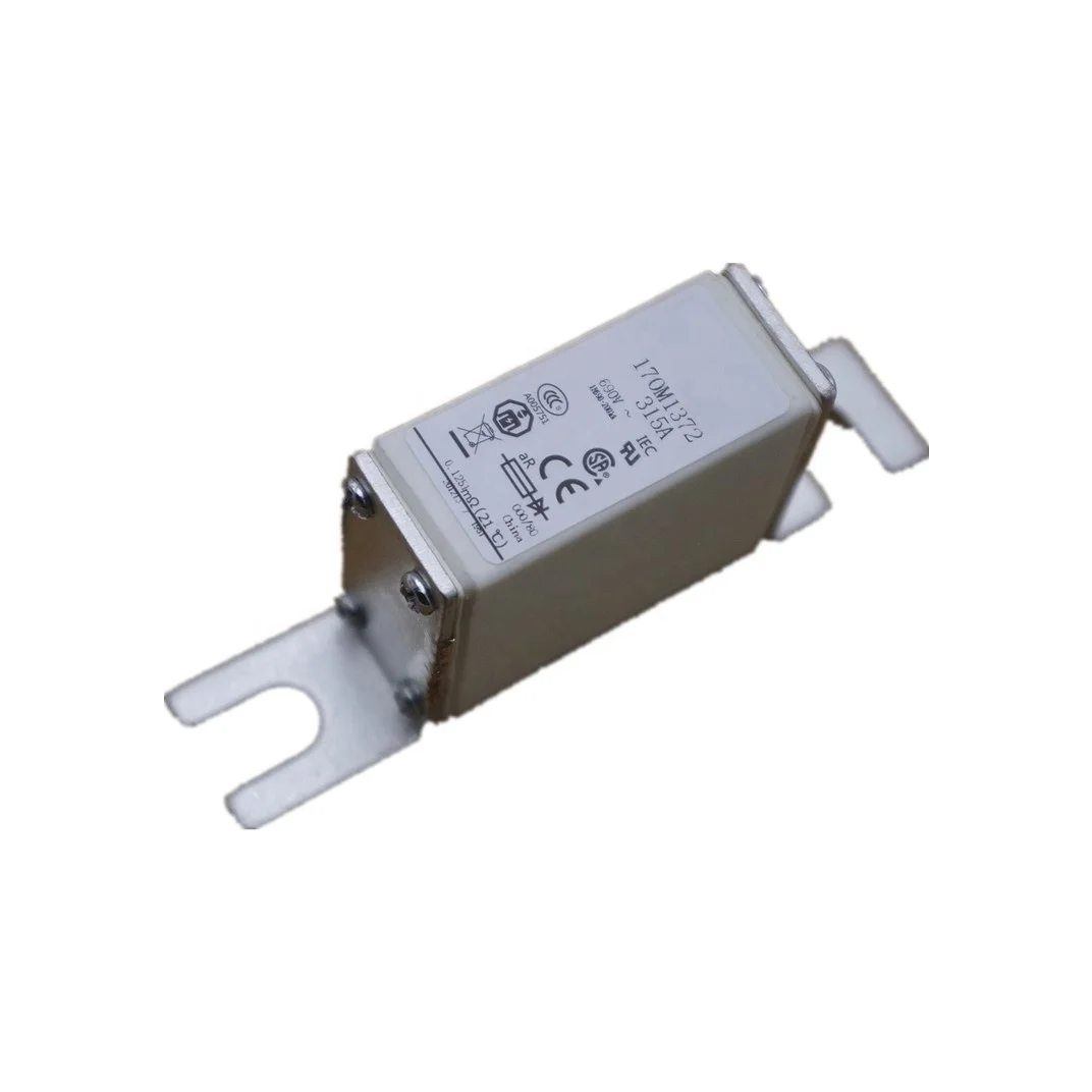 Low arc voltage fuse 170M1372 FUSE SQUARE 315A 700VAC High Speed Fuse