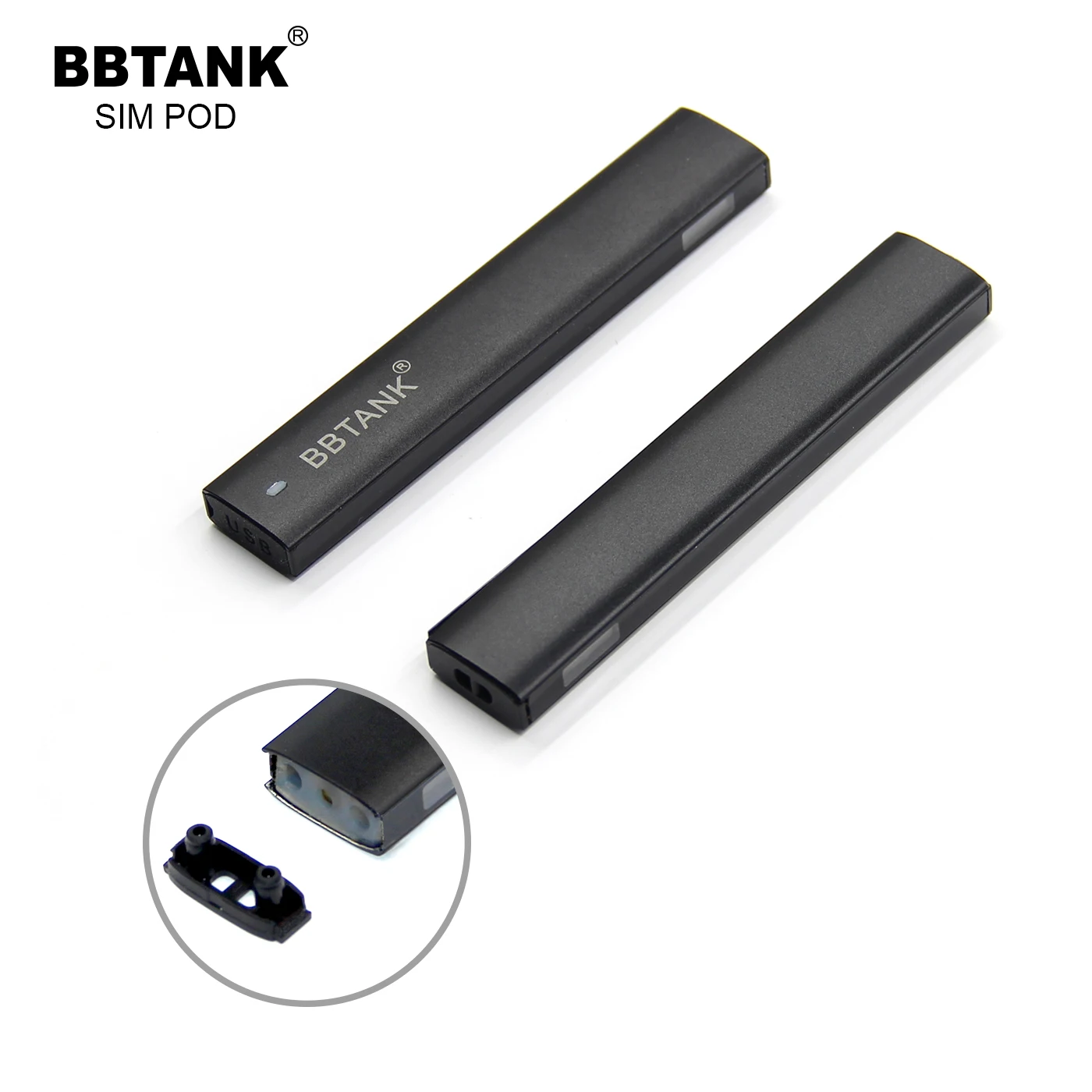
No Leaking Mini Empty Disposable Vape Pen Pod Vape Device Manufacturer BBTANK Pods Vape Disposable 