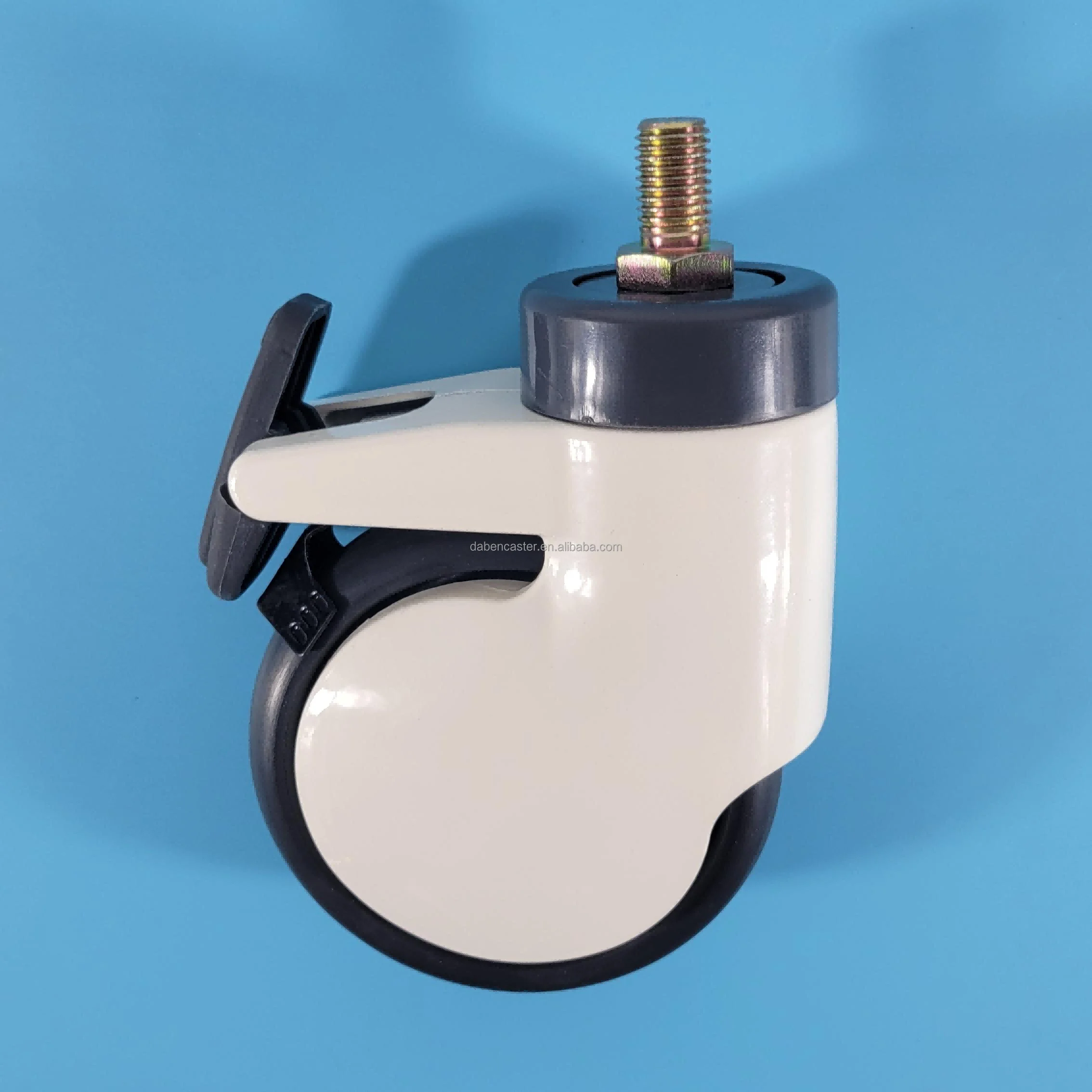 5 Inch hospital bed wheels 125 mm Aluminum Medical bed Caster With Brake