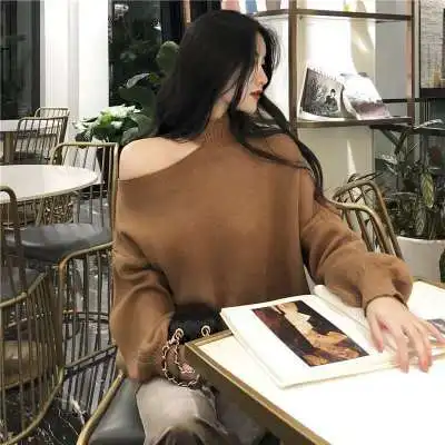M6020 New 2024 Autumn Winter Korean Chic Sweater Women Match Pullover Knitwear Jumper 11