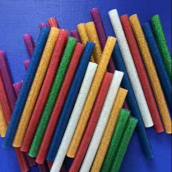 
hot melt Glitter glue stick for gun for Handcraft Toy Carton packing Electronic 