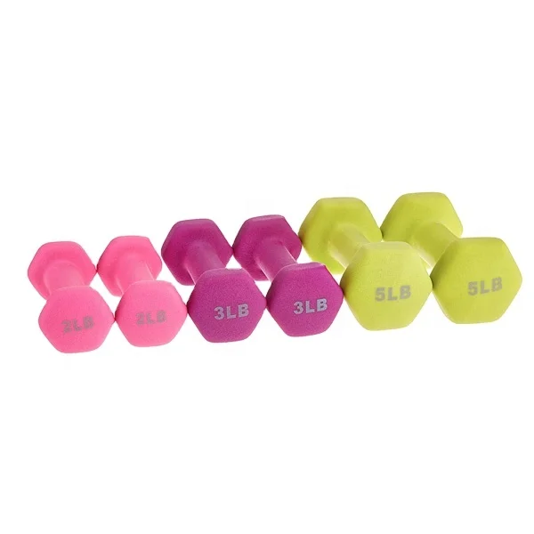 FITUS Gym or Home Equipment Rubber dumbbell Hex Dumbbell cheap price
