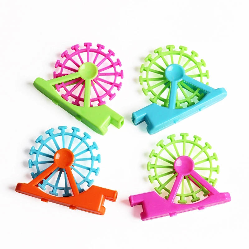 Cheap Surprise Gifts Toys Colorful Ferris Wheel Candy Toy Played Whistles For Children