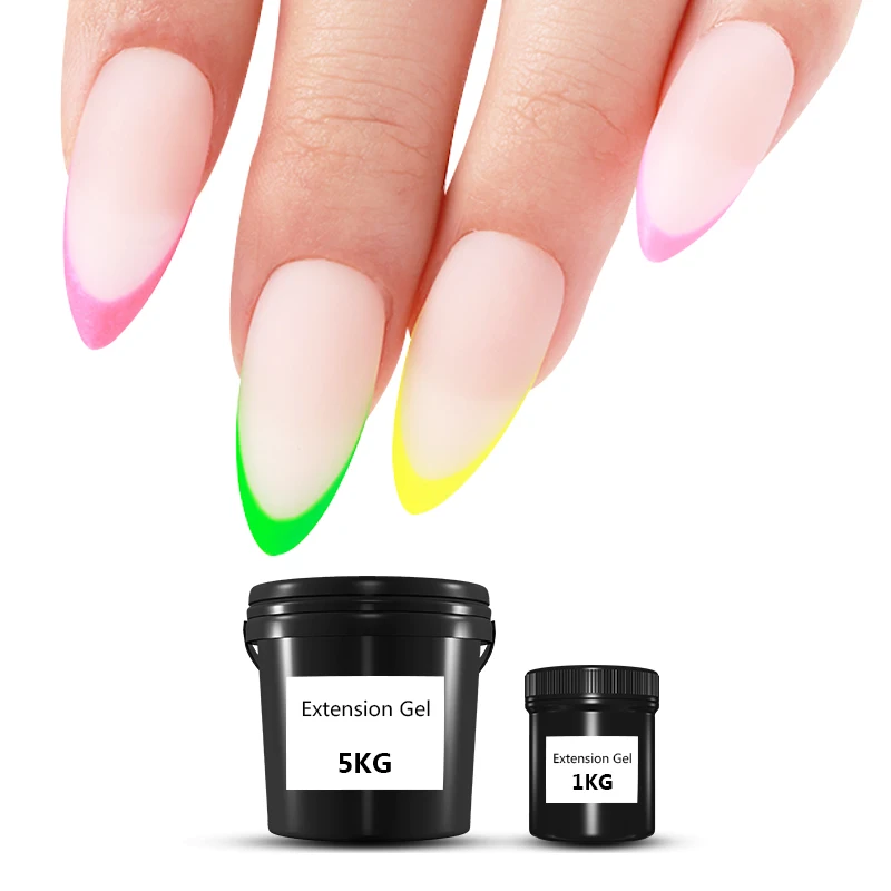 Private Label Beauty Gel Nail Kit Professional Hema Free Buildering Gel In A Bottle