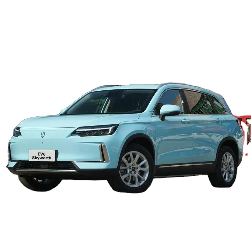 Skyworth EV6 Electric car 2024 410km 620km 5 door suv 5 sets LHD New Energy Vehicles sky well Electric Car