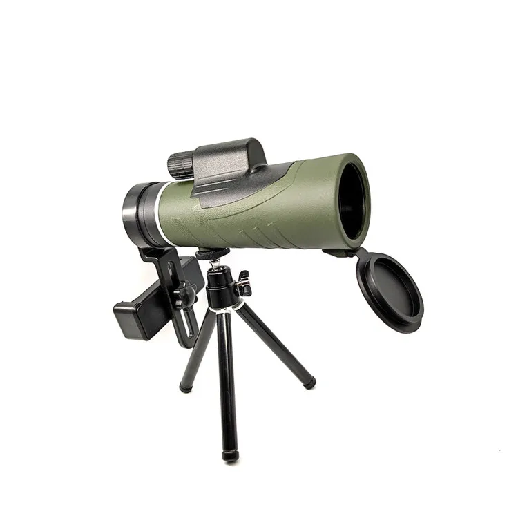 12x50Monocular Telescope  Monocular with Smartphone Holder & Tripod- Day &Night Vision Waterproof Monocular- BAK4 Prism Optic
