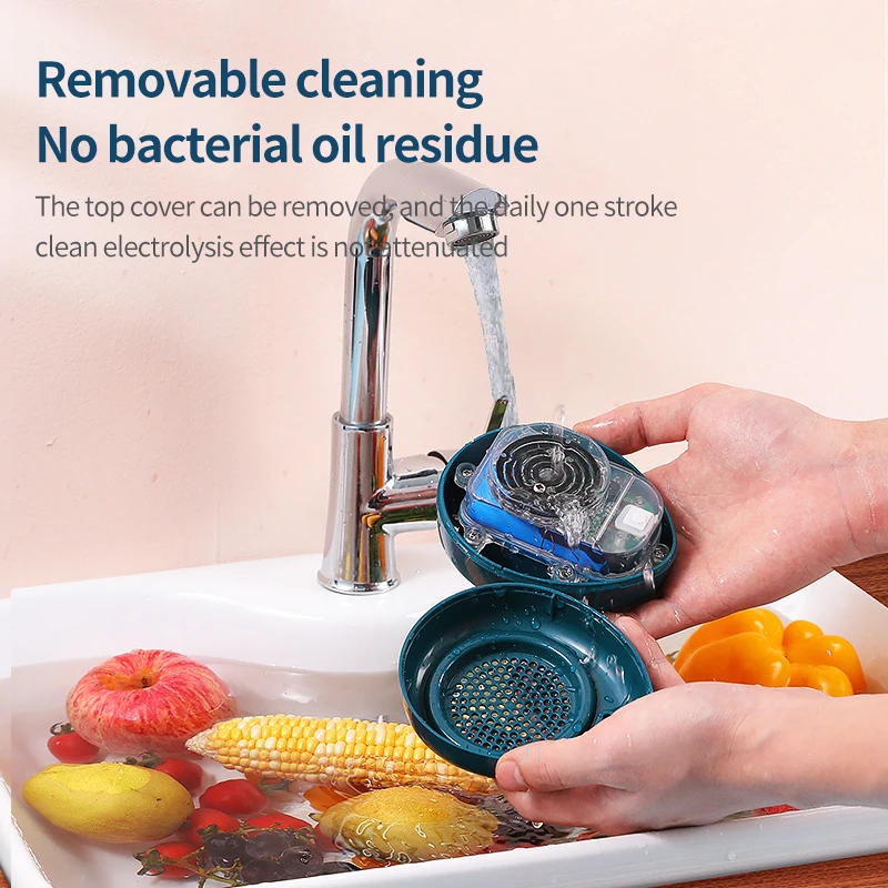 Amazon Lazada Sales High Quality Rechargeable Portable Household Food Cleaner Machine Fruit Vegetable Washing Purifier