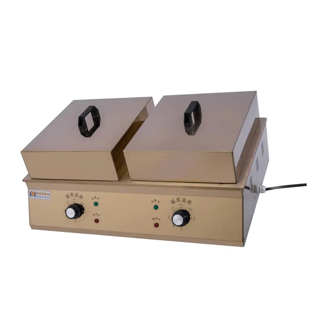 Commercial Stainless Steel Double Head Pancake Machine souffle dorayaki machine