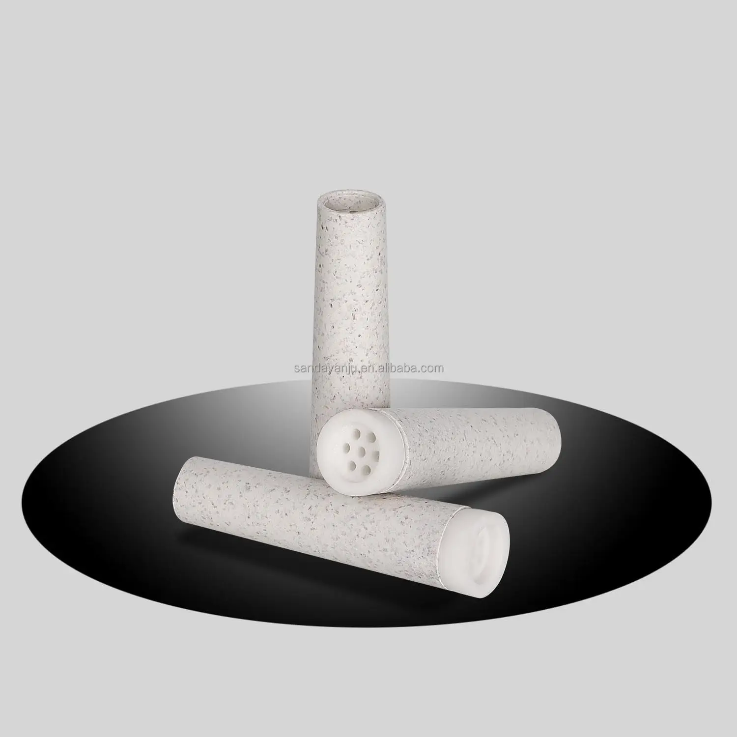 Conical Charcoal Filter with Biodegradable Plastic & Ceramic Cap