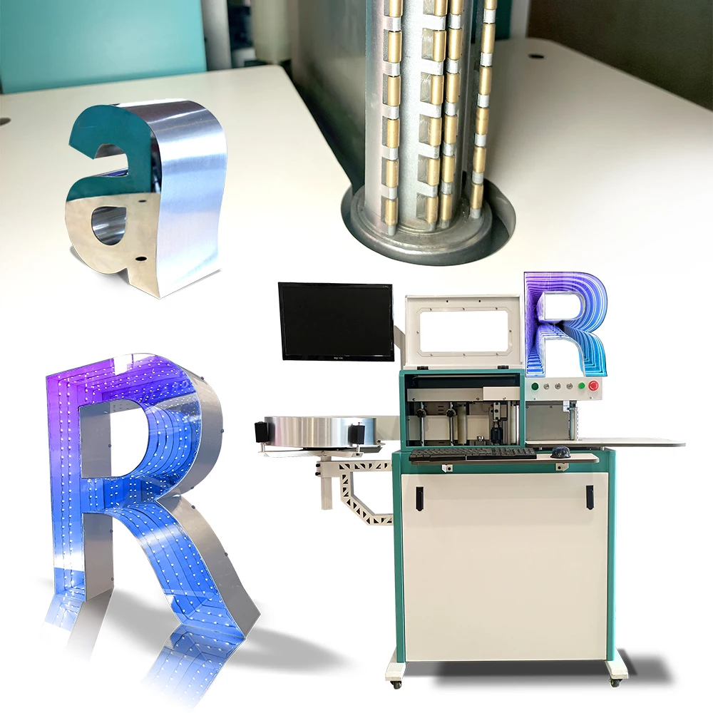 Acrylic Neon Sign Making CNC Aluminum profile cnc automatic channel letter bender bending machine