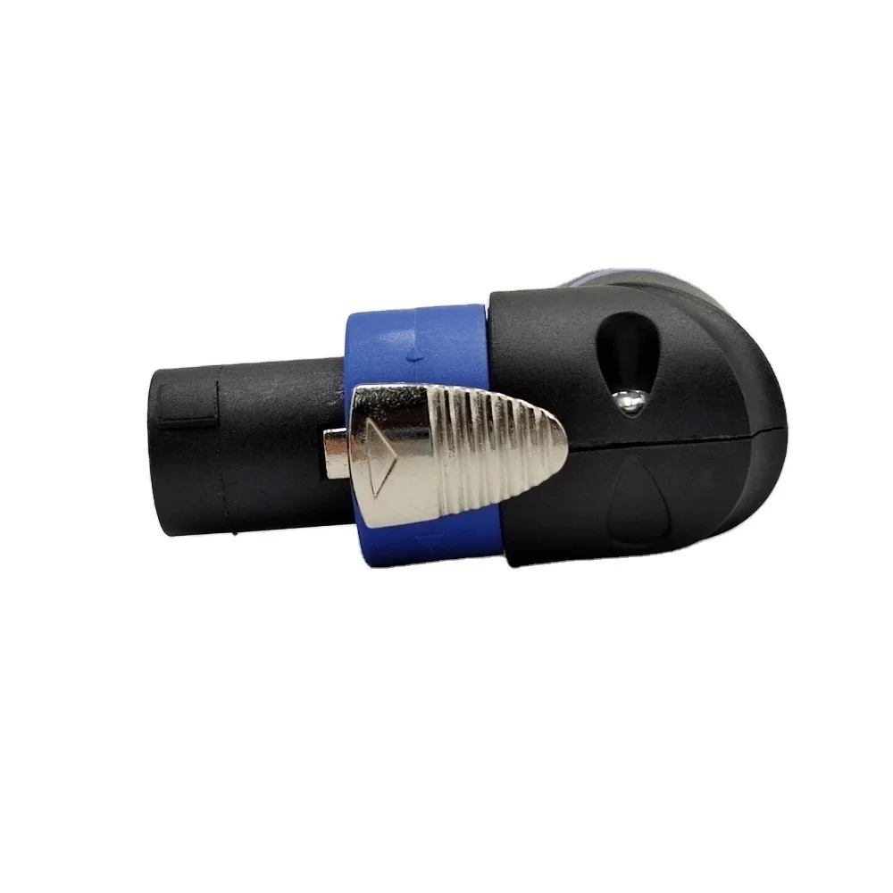 90  Degree 4 PIN Speakon Connector Plug NL4FC XLR Male Jack 4 Pole Speakon Audio Connector NL4 Speaker Plug Connector