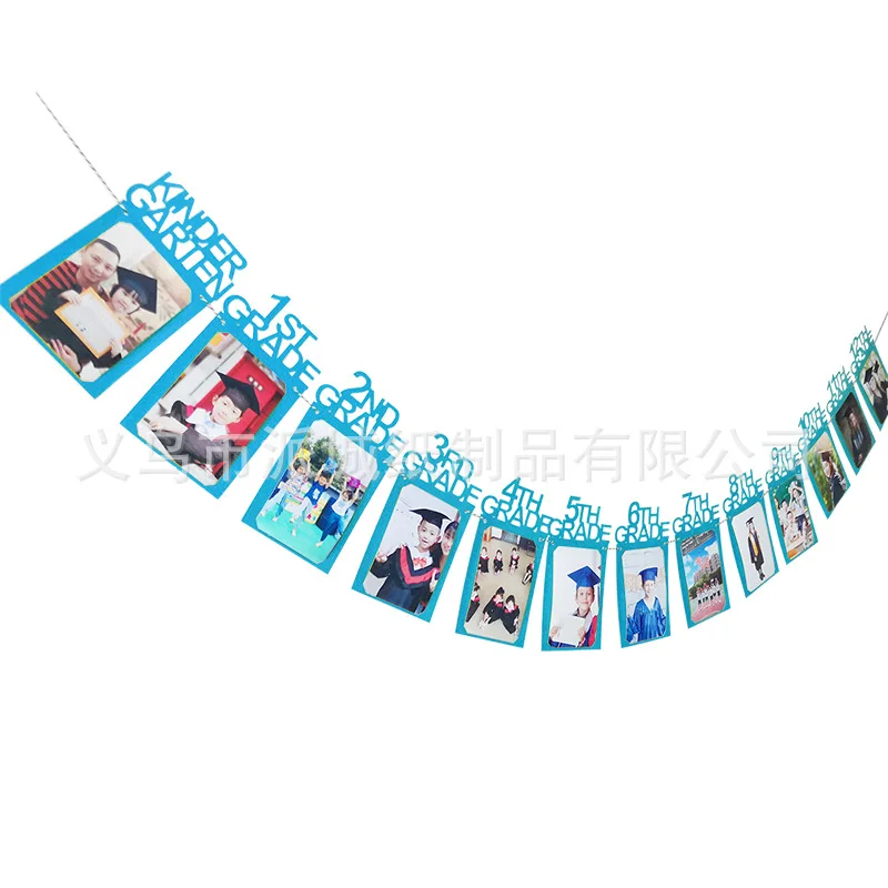Wholesale Graduation Party Letters Banner Paper Bunting Kids Student Graduation Party Supplies