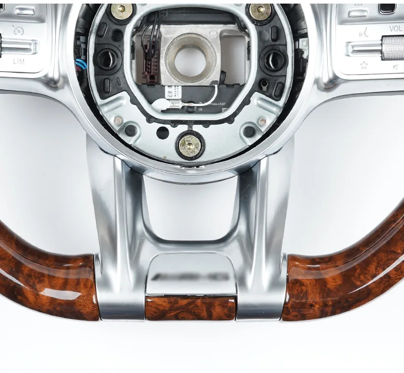For Be-nz W204 W205 W213 Gle Gls W219 W222 W221 Custom Alcanta-r Mahogany Steering Wheel Racing Wheel Convertible