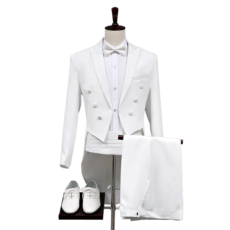
Newest Fashion Style Design Tuxedo For Men Performance Wear Formal Occasion Tuxedos White Tuxedo 