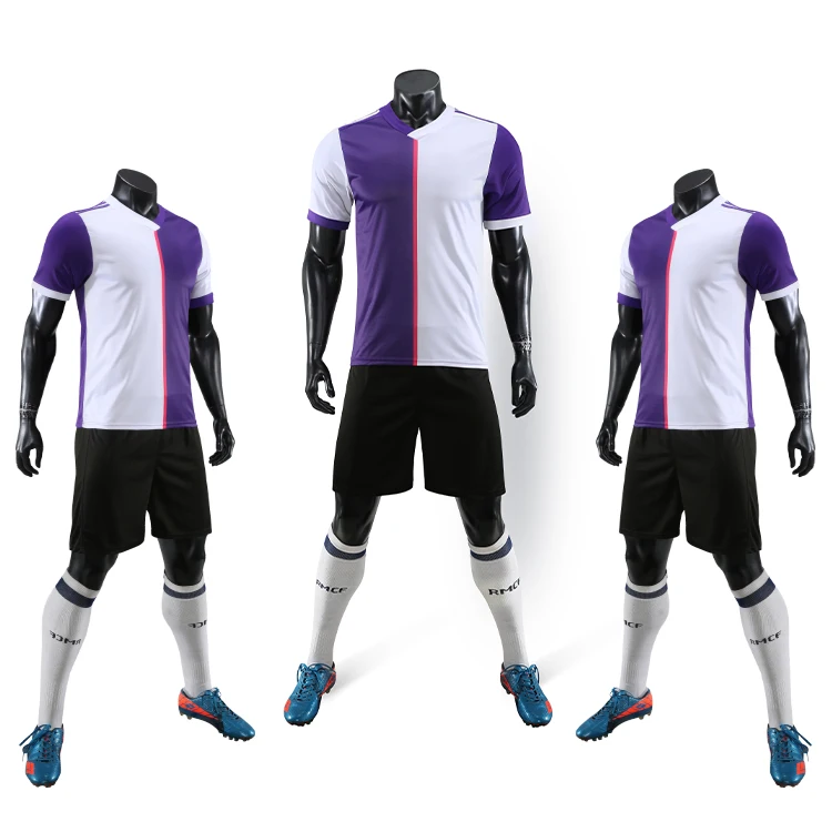 100% Polyester European Size Football Training Uniform International Soccer Jerseys Uniform