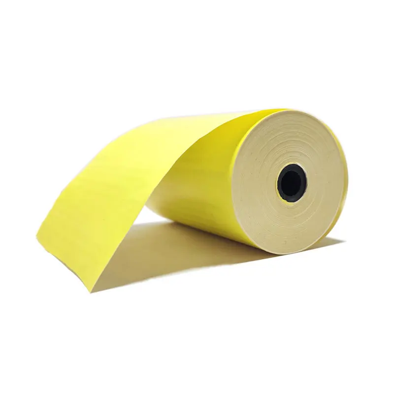 Wholesale Yellow Thermal Paper Roll For Receipt Atm Pos Systems Credit Card Machine