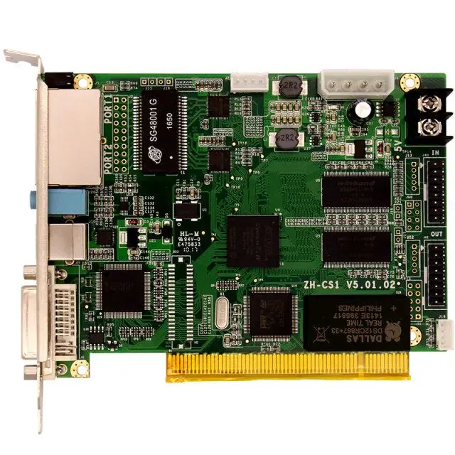 Светодиодная отправляющая карта, используемая для внутреннего или наружного рекламного дисплея, светодиодная видеостена