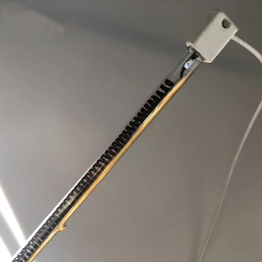 Factory wholesale carbon fiber shaped halogen lamp for cooking