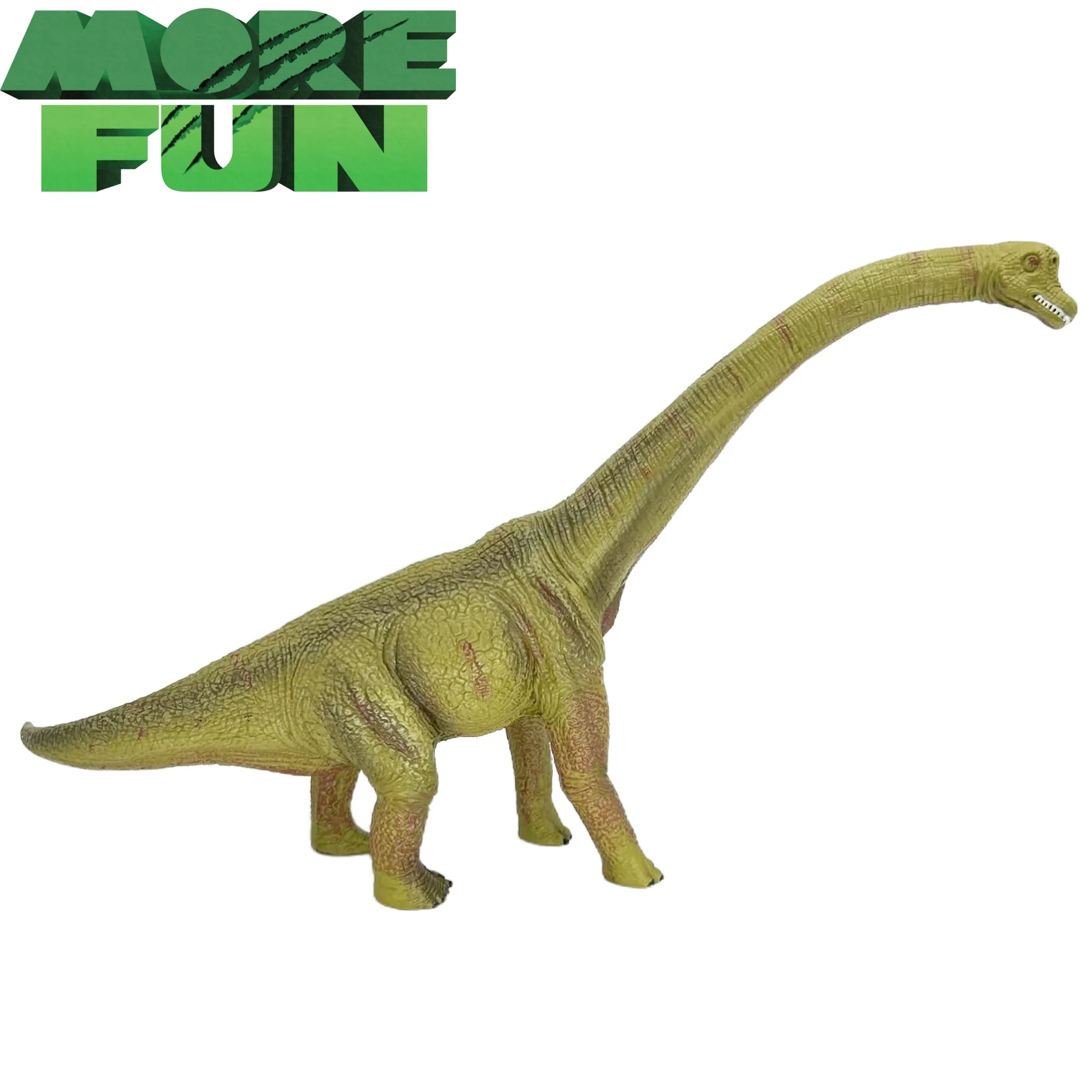 Animal Toys Dinosaur Figures Toys Realistic Dino Action Figure, Brachiosaurus  Green  Plastic Toys, Educational Play