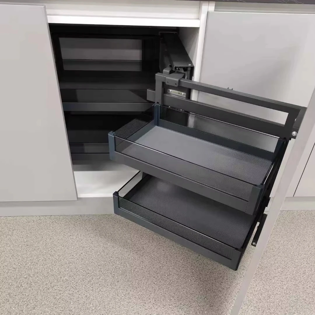 Kitchen Furnitures Accessories Shelf Blind Basket Cabinet glass Magic Corner