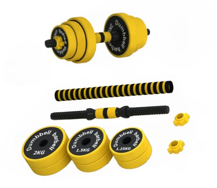 Adjustable Barbell Weight Pair dumbbell set gym All-Purpose Home Metal Dumbbell OEM weights 2-in-1