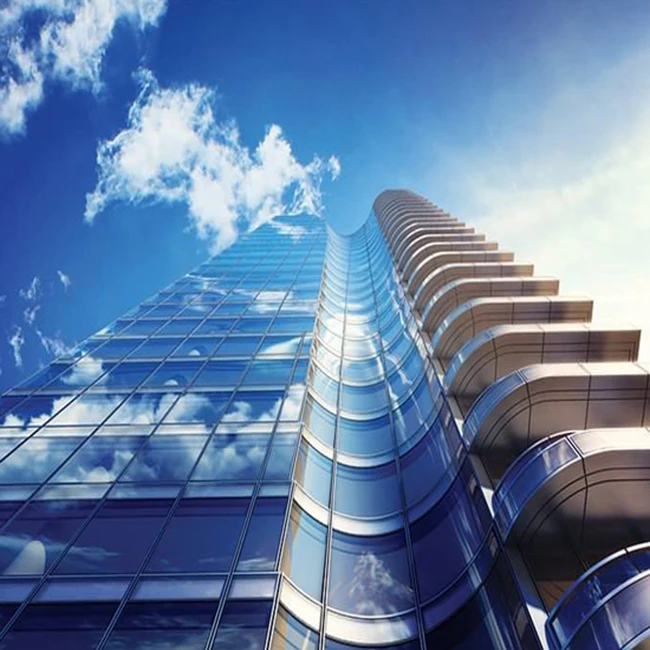 High quality china suppliers low e  tempered curved bent glass prices