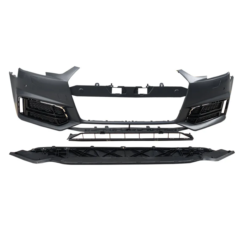 Car Auto Body Parts Including Front Grille Bumper Fog Light Cover For Audi B9 A4 2017-2019 Upgrade S4 Style Body Kit Accessories