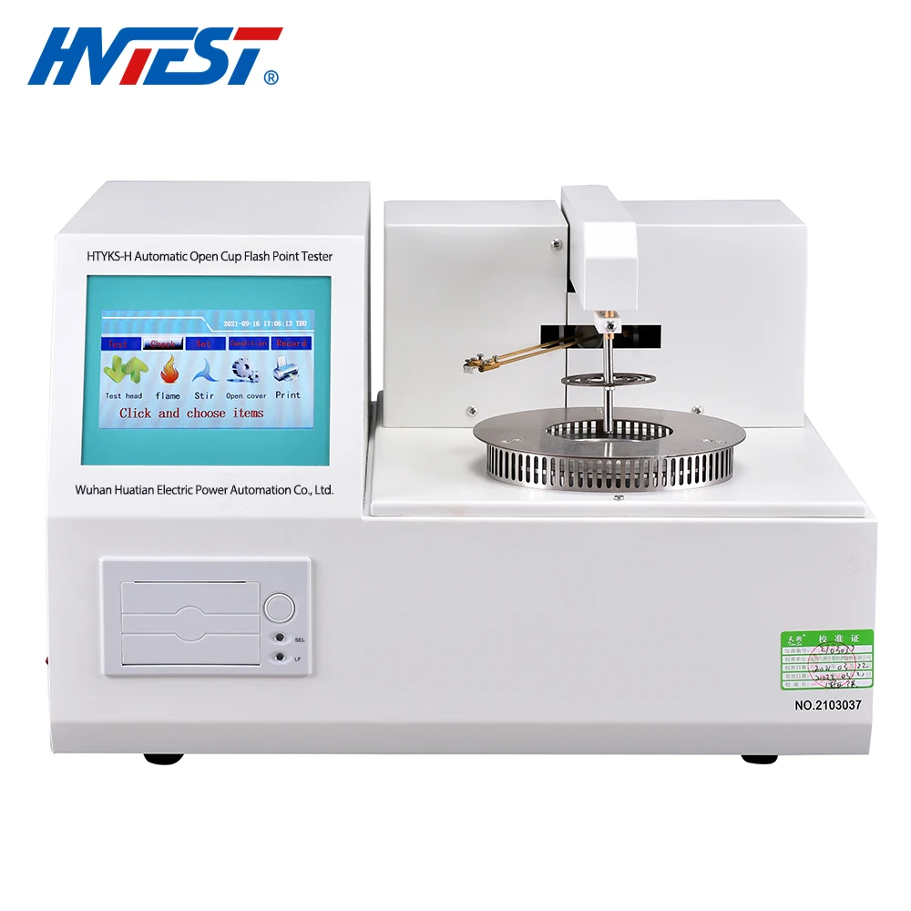 HTYKS-H Open Flash Point Automatic Measuring Instrument Transformer Oil Test Equipment