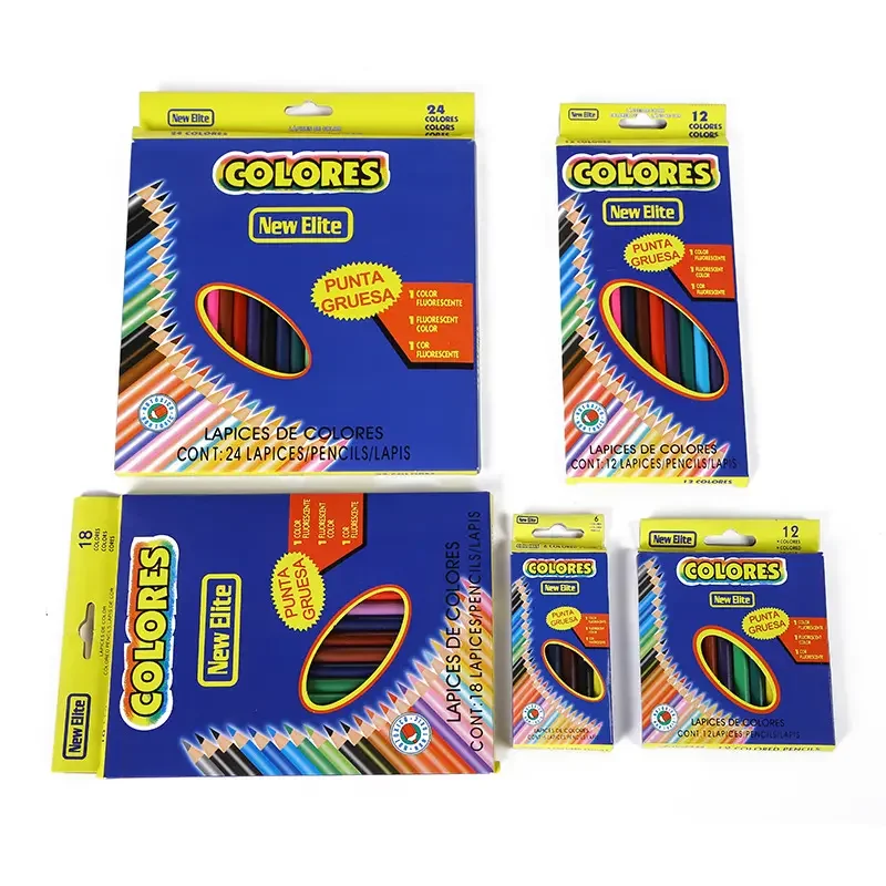 Professional 12-Color Drawing Pencils Set Oily Wood for Artist Graffiti School-Colored Pencils