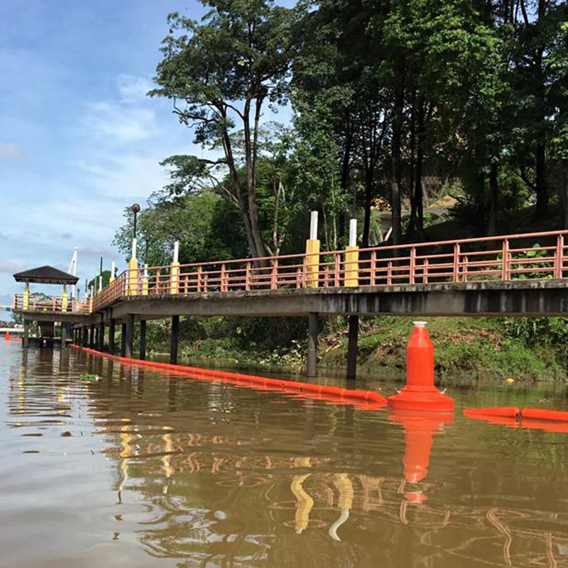 HDPE floater marine buoy for marinas, rivers, and offshore areas EPS foam filled floating buoy pipe floater for dredging