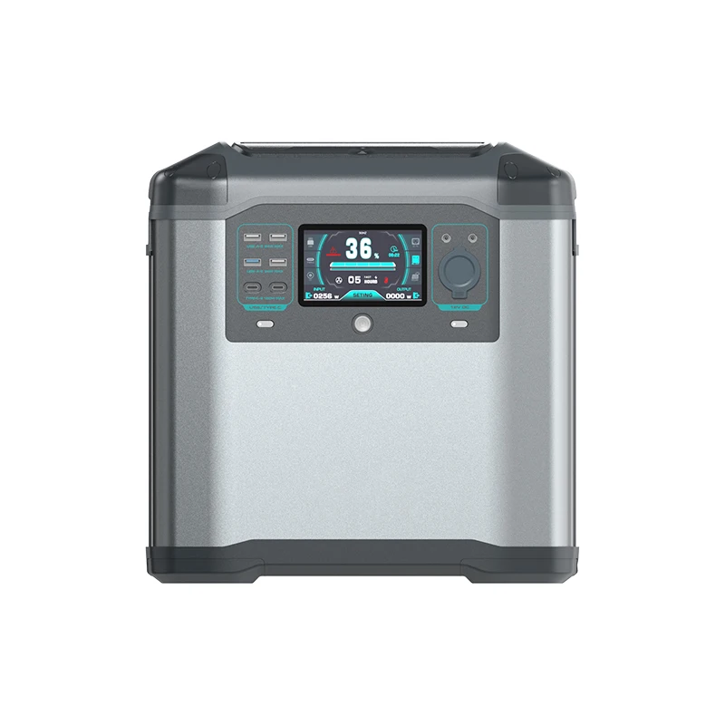 Fast Charging 2000w solar generator wireless power bank power supply solar portable power station 3000w