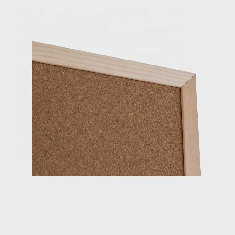 Magnetic Chalk Board Drawing Writing Cork Blackboard With Wooden Frame