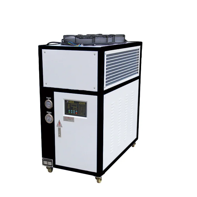 Compressor Cooling Machine Water Tank 5 Hp Industrial Water Chiller