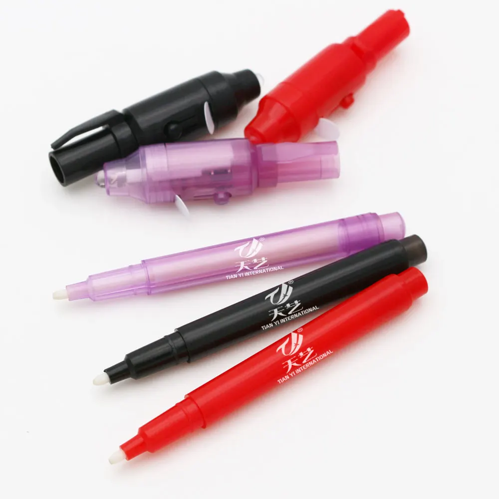 Invisible Disappearing Ink Pen Marker Secret Message Writer with UV Light Fun Activity for Kids Party Favors Ideas Gifts