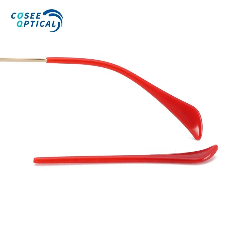 Acetate Eyeglass End Tips Ear Sock Pieces Tube Sleeve Glasses Temple Arms Eyewear Frame Replacement Tips Retainer