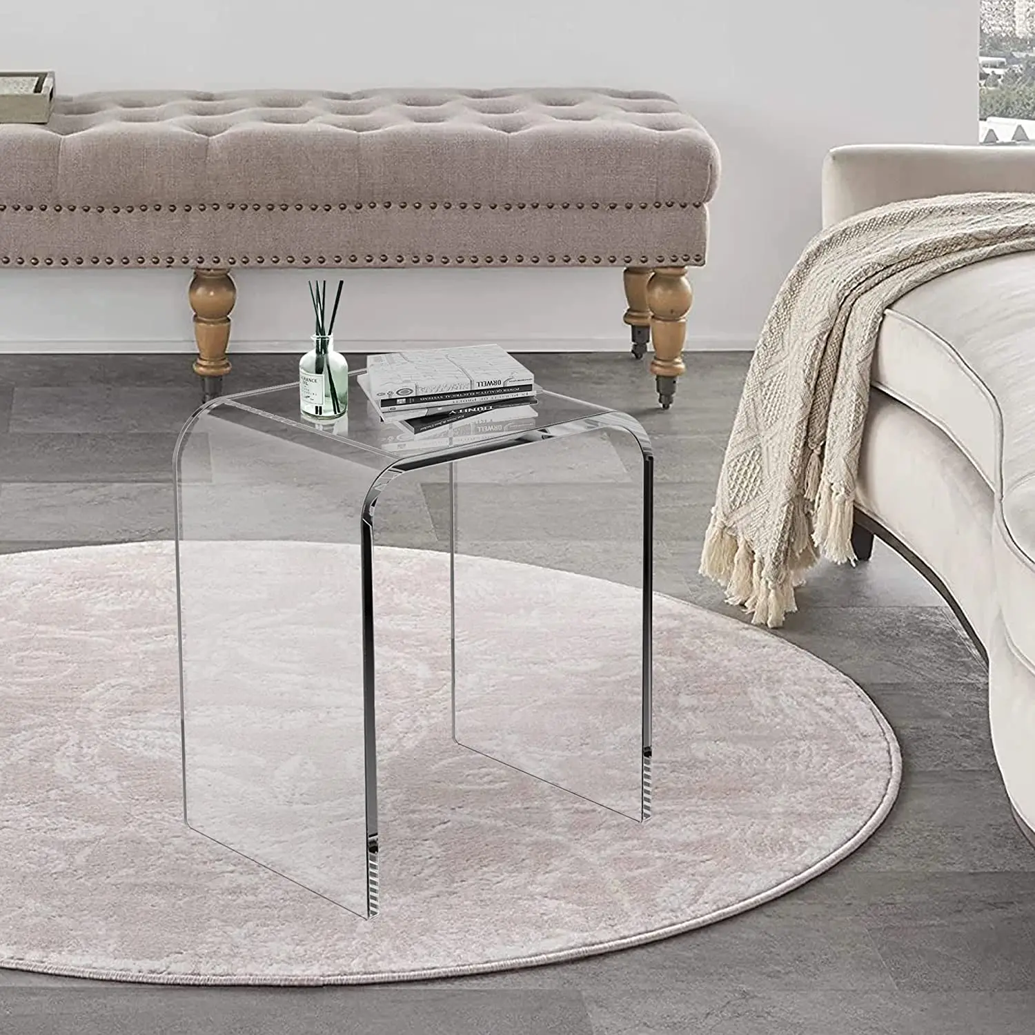 Perspex Waterfall Lucite Coffee Table Acrylic Coffee Table acrylic console table