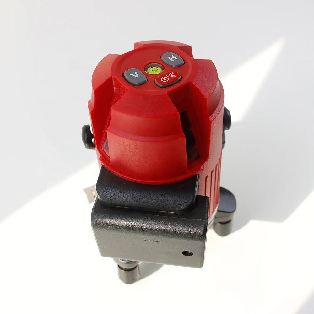 OEM Cheap 635nm Red Light Rechargeable Alkaline Batteries AA 360 Rotary Self Leveling Laser Level