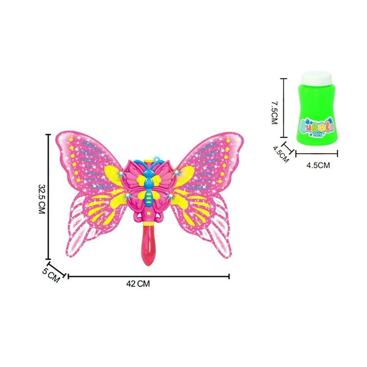 
Battery operated bubble machine toys plastic funny butterfly electric bubble toys 