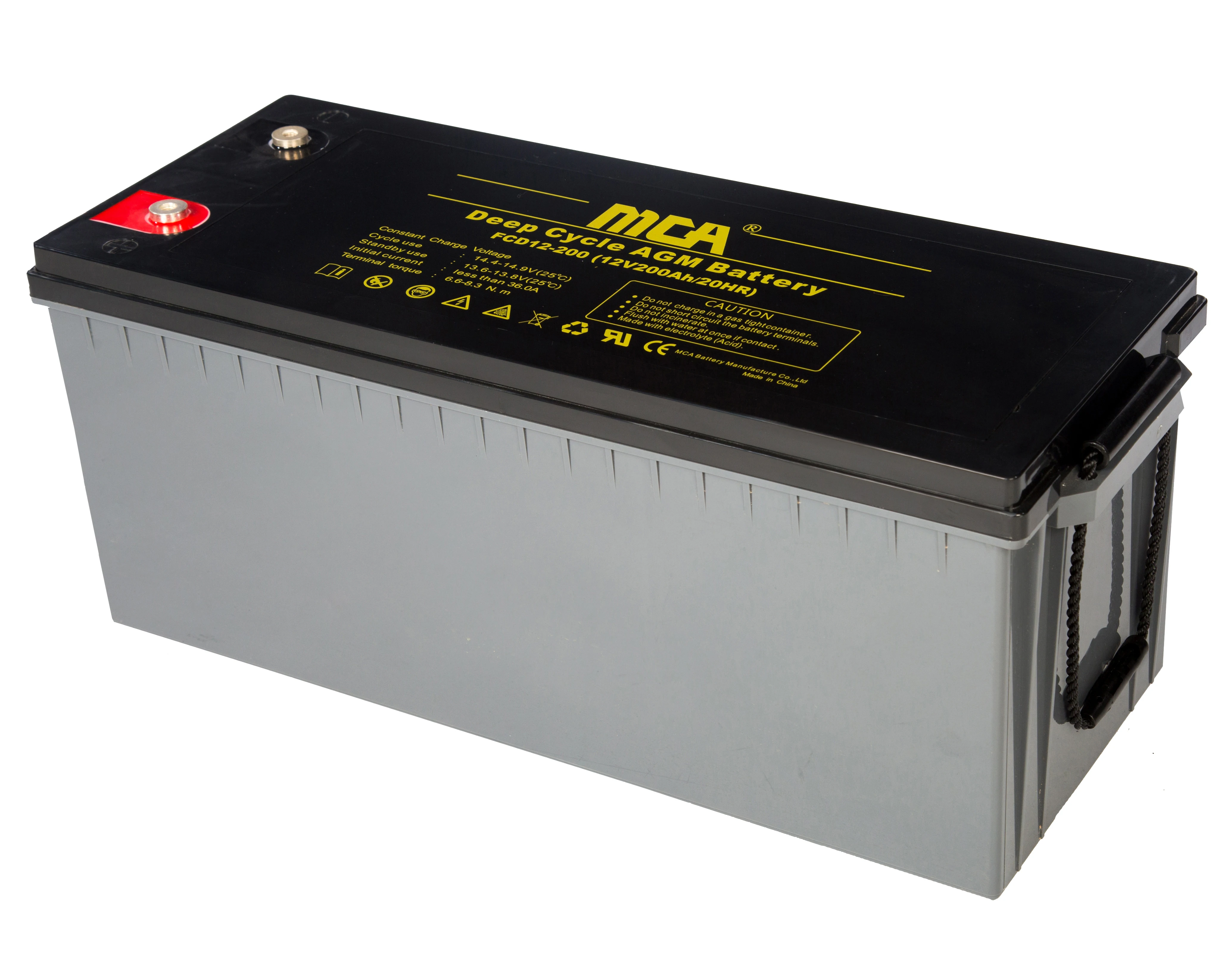 Hot sale mca vrla  12v 85ah agm deep cycle solar battery